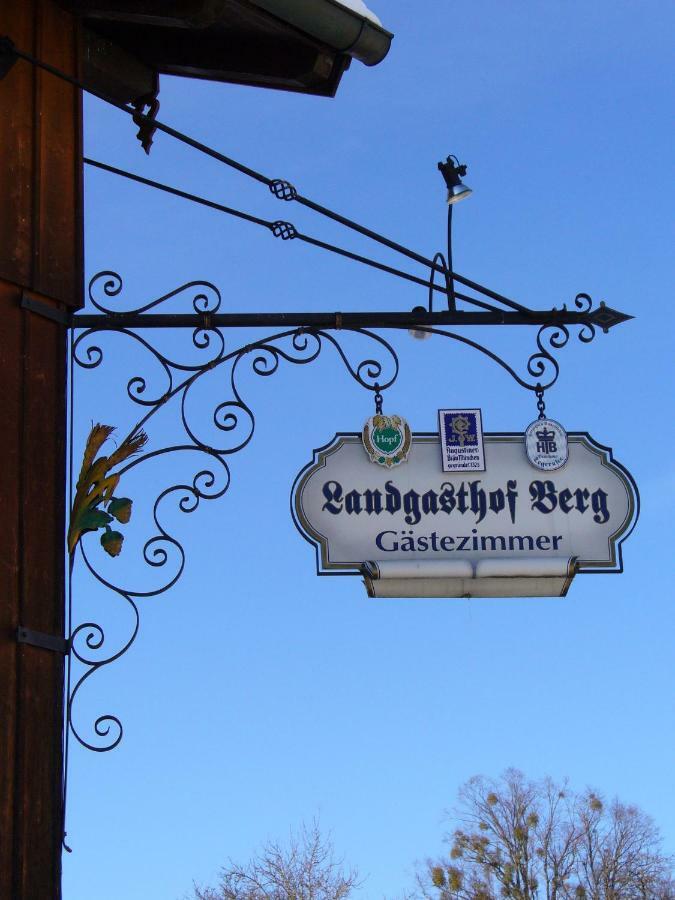 Landgasthof Berg Eurasburg Zewnętrze zdjęcie